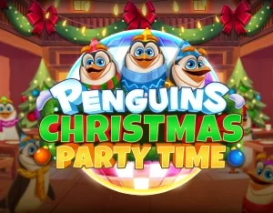 Penguins Christmas Party Time - OLE777